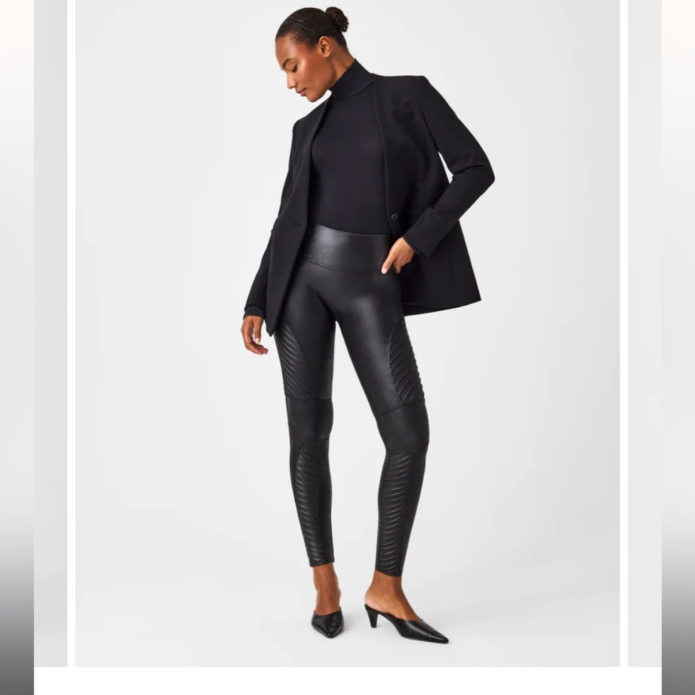 Spanx Moto Leggings (Medium)